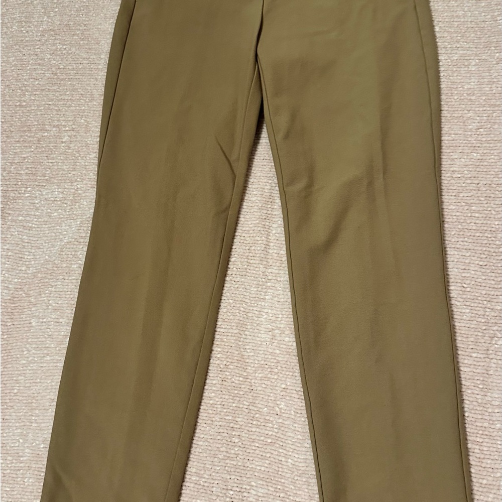 J. Crew Tan Chinos Straight Leg Smooth Fabric